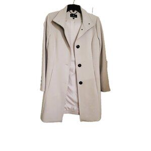 Melanie Lyne Coat Beige. Size XS